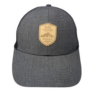 44 North Vodka Idaho USA Strapback Trucker Hat Gray OS Adjustable Name Brand